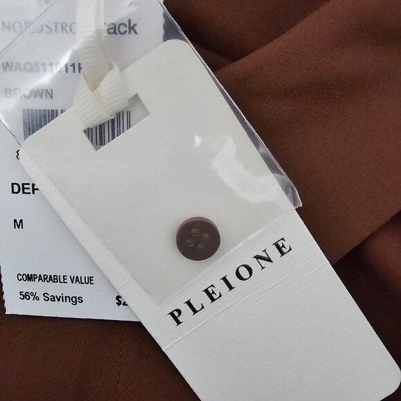 💥Pleione Long Sleeve Button Up Brown Shirt - Picture 5 of 9